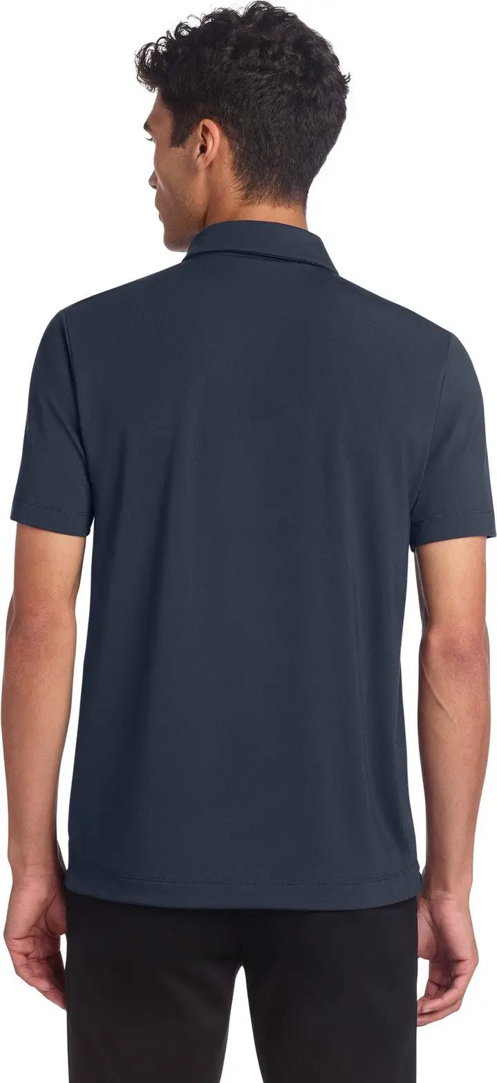 Mercer + mettle Mm1014 Stretch Jersey Polo - Night Navy