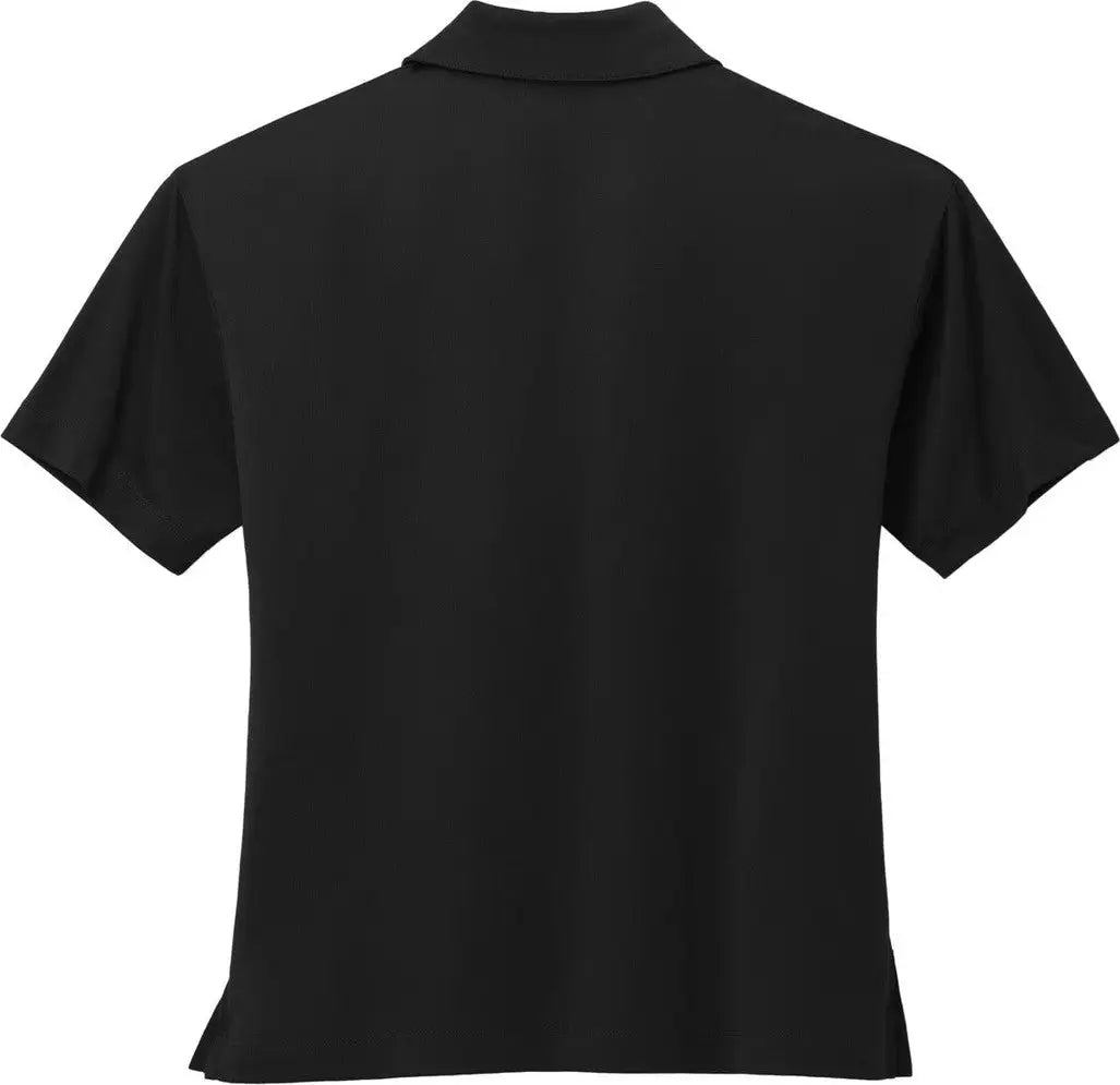 Mercer + mettle Mm1015 Women’s Stretch Jersey Polo - Deep Black - Ladies Xs