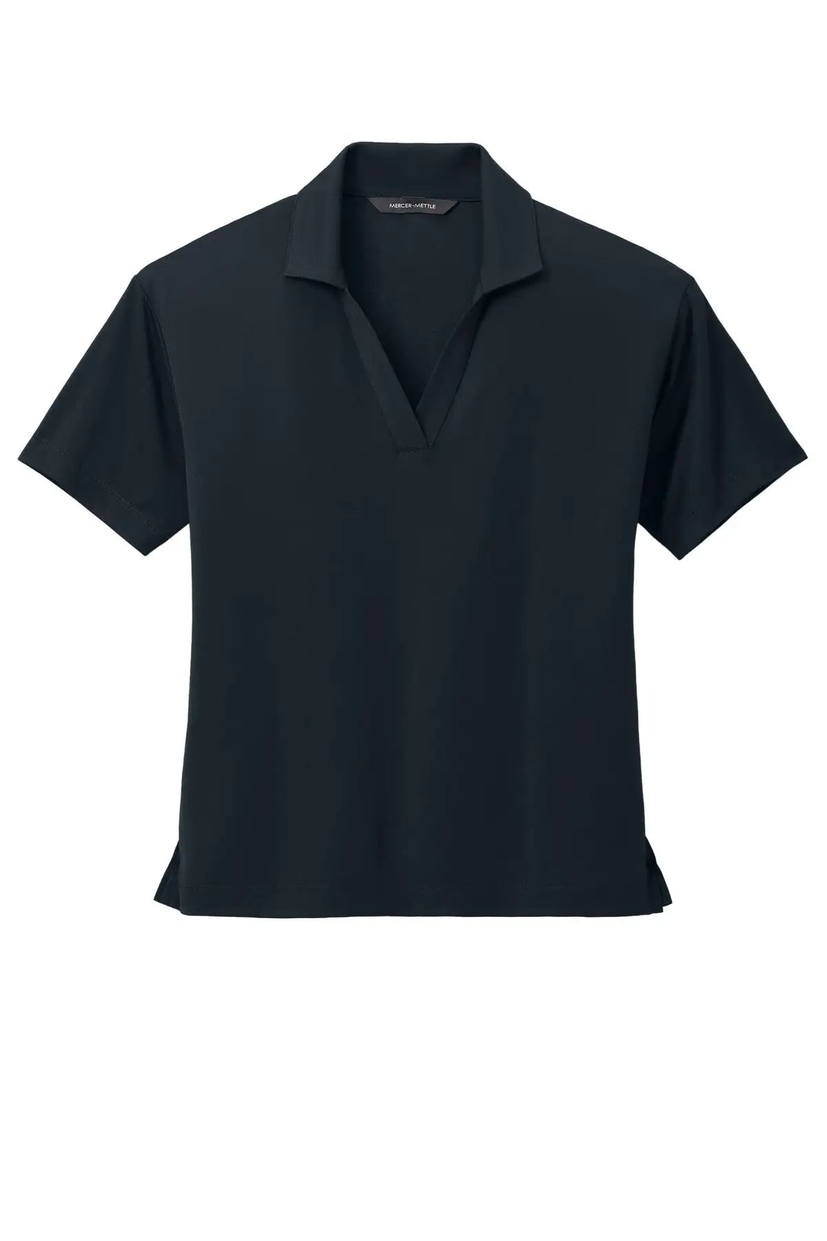 Mercer + mettle Mm1015 Women’s Stretch Jersey Polo - Night Navy