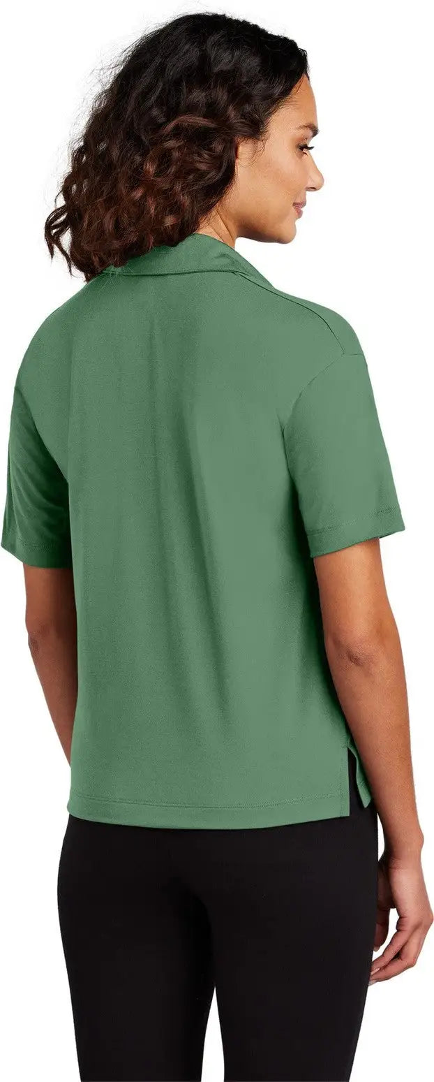 Mercer + mettle Mm1015 Women’s Stretch Jersey Polo - Sage