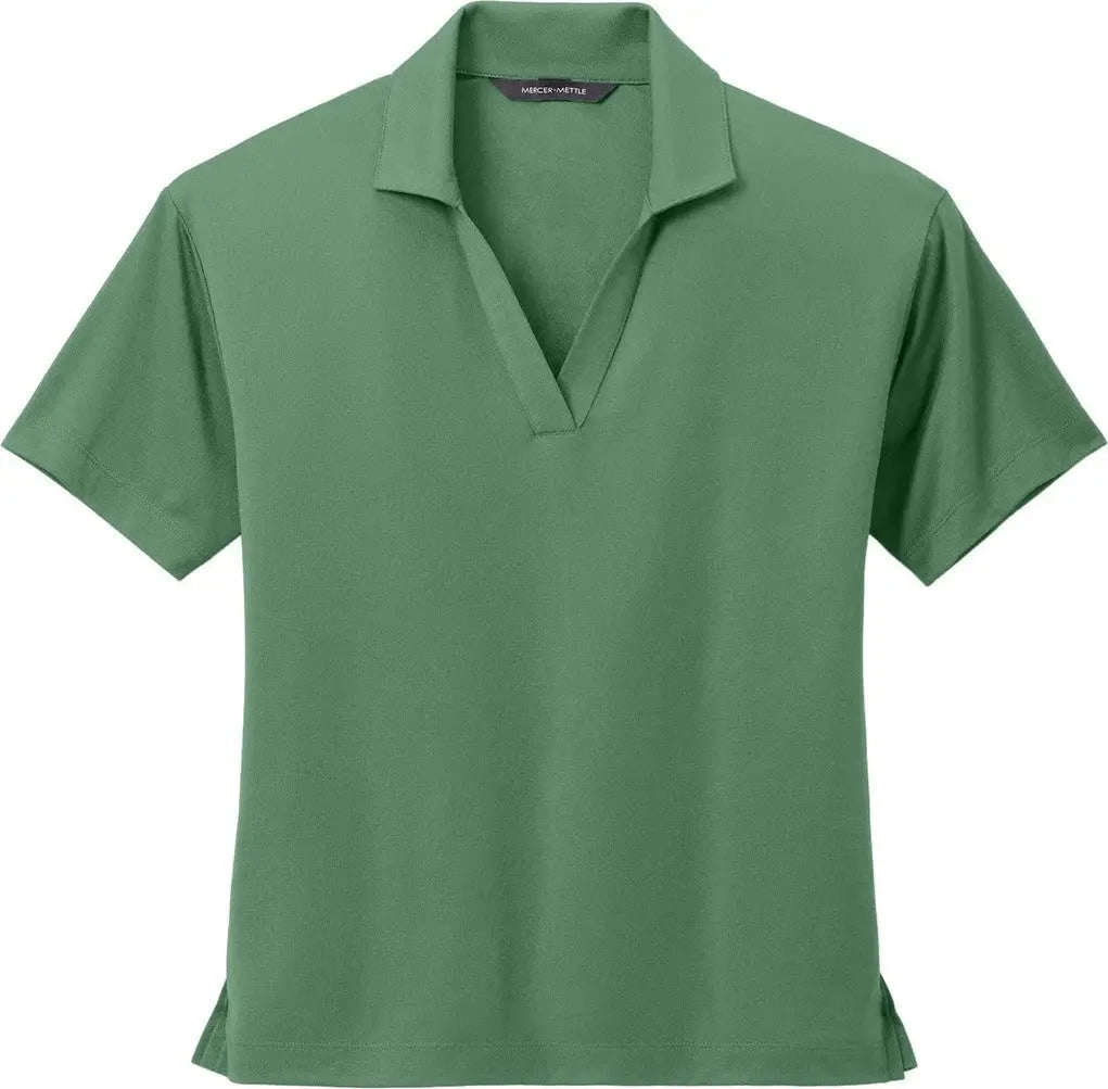 Mercer + mettle Mm1015 Women’s Stretch Jersey Polo - Sage