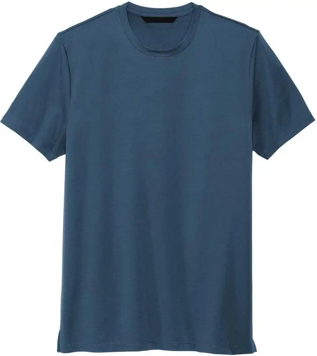 Mercer + mettle Mm1016 Stretch Jersey Crew Insignia Blue