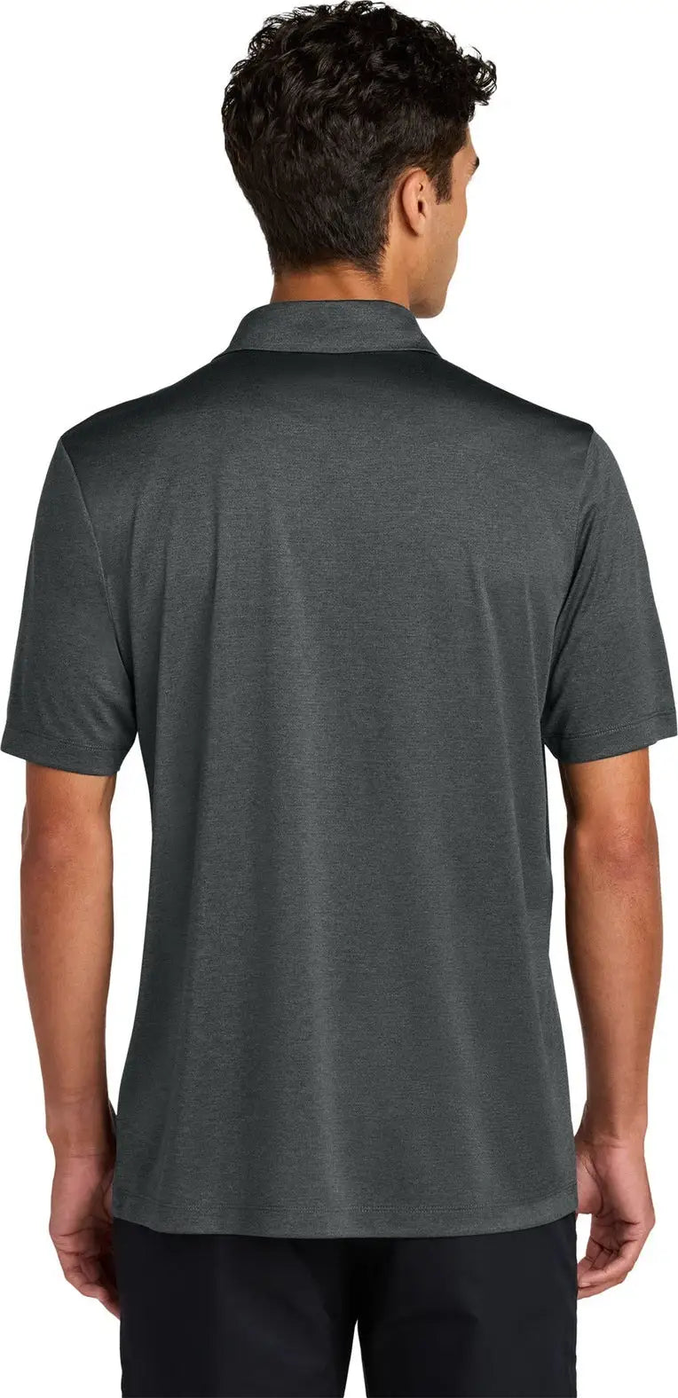 Mercer + mettle Mm1020 Recharge Jersey Polo - Anchor Gray Heather