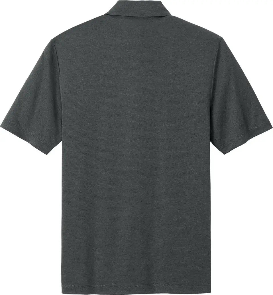 Mercer + mettle Mm1020 Recharge Jersey Polo - Anchor Gray Heather