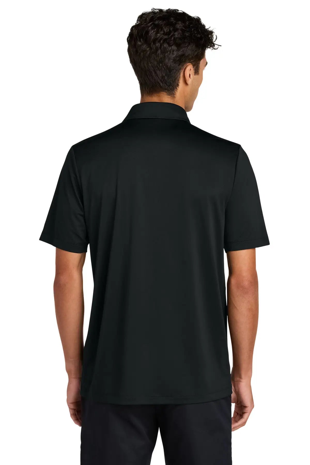 Mercer + mettle Mm1020 Recharge Jersey Polo - Deep Black