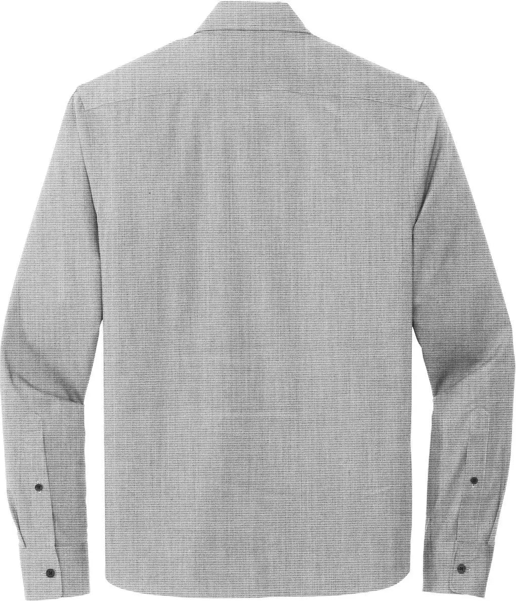 Mercer + mettle Mm2000 Long Sleeve Stretch Woven Shirt - Gusty Gray End on - Adult Xs