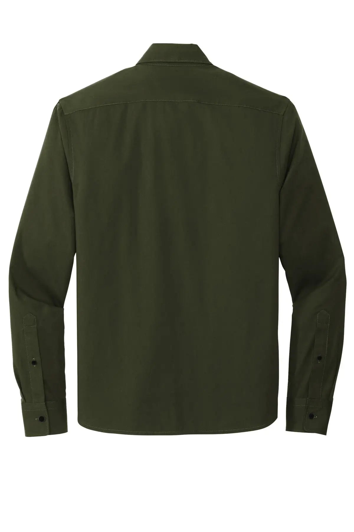 Mercer + mettle Mm2000 Long Sleeve Stretch Woven Shirt - Townsend Green