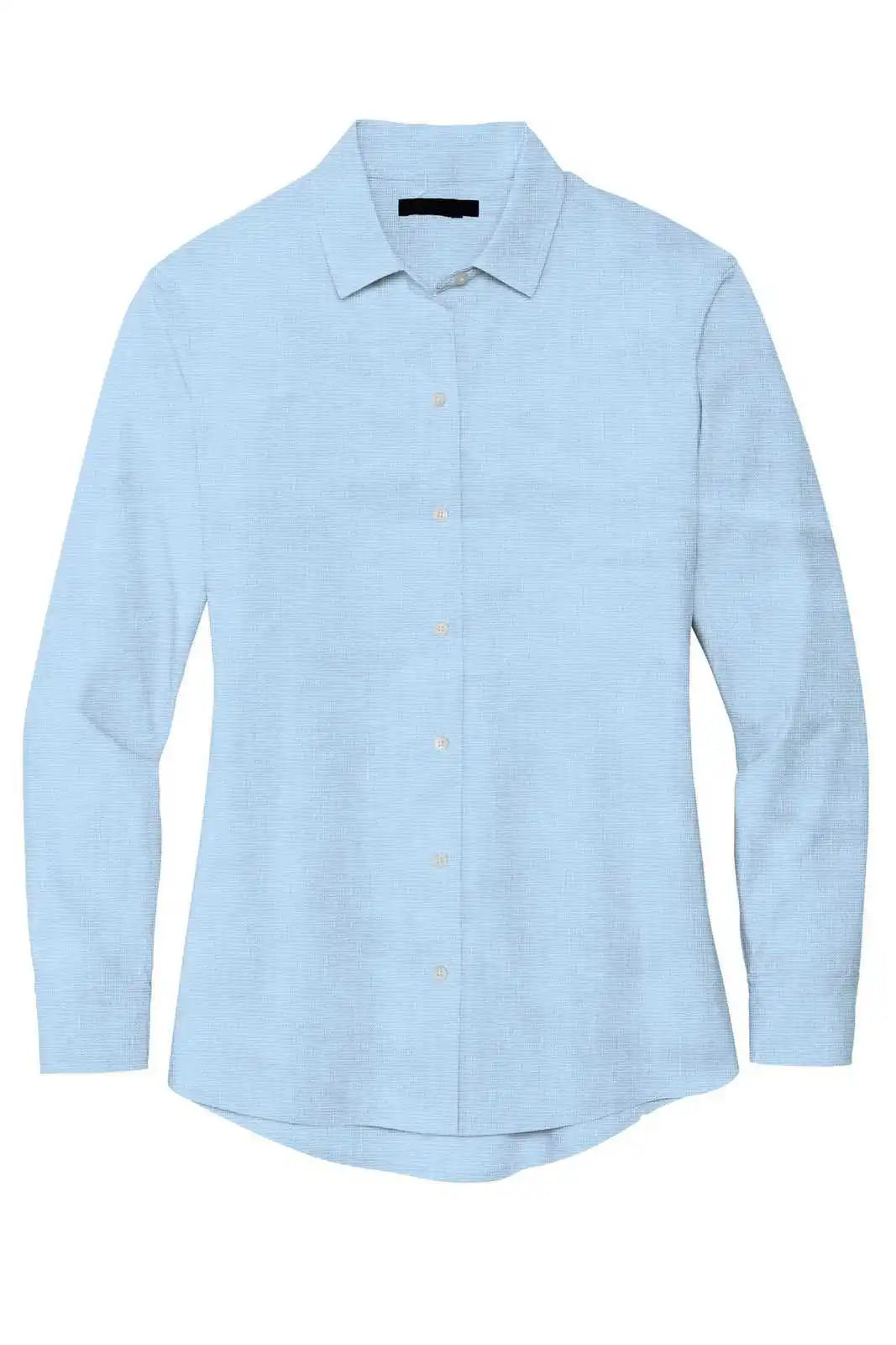 Mercer + mettle Mm2001 Women’s Long Sleeve Stretch Woven Shirt Air Blue End on Columbia / Ladies l