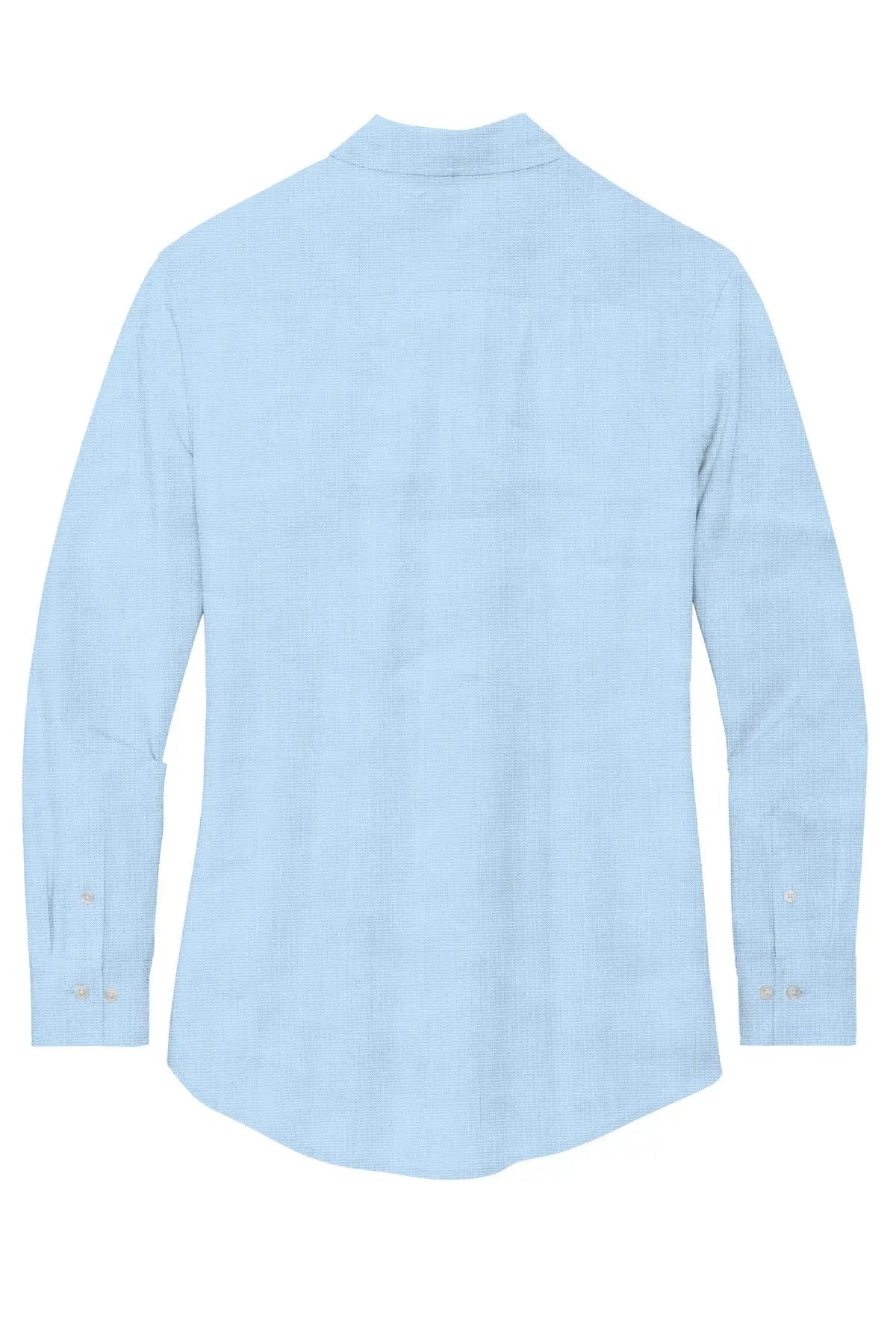 Mercer + mettle Mm2001 Women’s Long Sleeve Stretch Woven Shirt - Air Blue End on - Ladies Xs