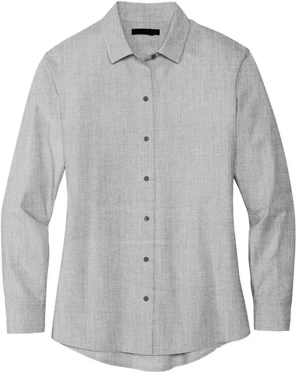 Mercer + mettle Mm2001 Women’s Long Sleeve Stretch Woven Shirt - Gusty Grey End