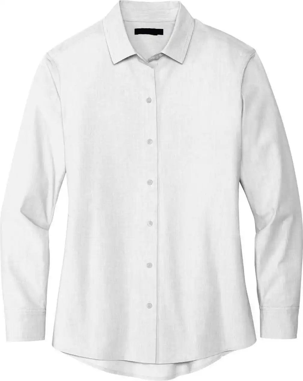Mercer + mettle Mm2001 Women’s Long Sleeve Stretch Woven Shirt - White