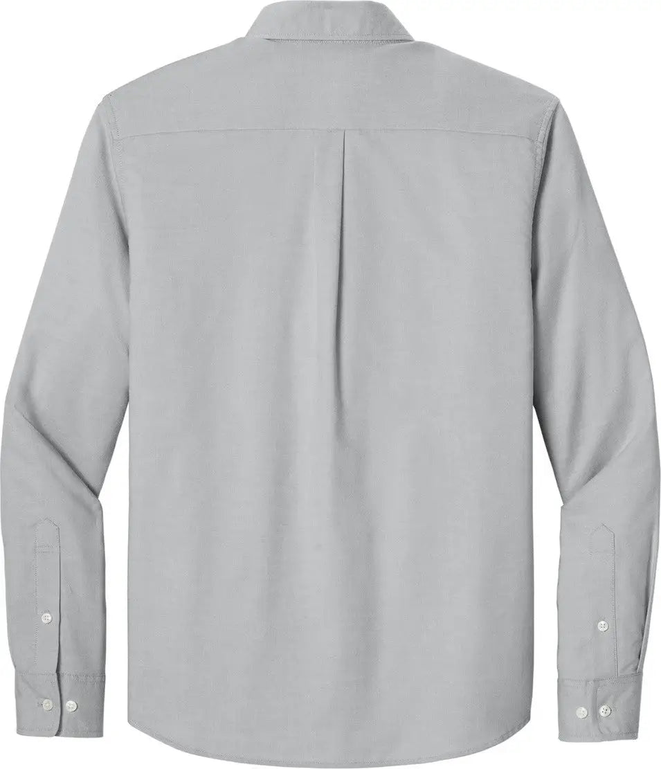 Mercer + mettle Mm2002 Long Sleeve Modern Oxford Shirt - Gusty Gray