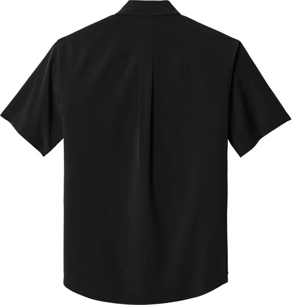 Mercer + mettle Mm2006 Short Sleeve Uv Capital Tech Shirt - Deep Black - Adult Xs