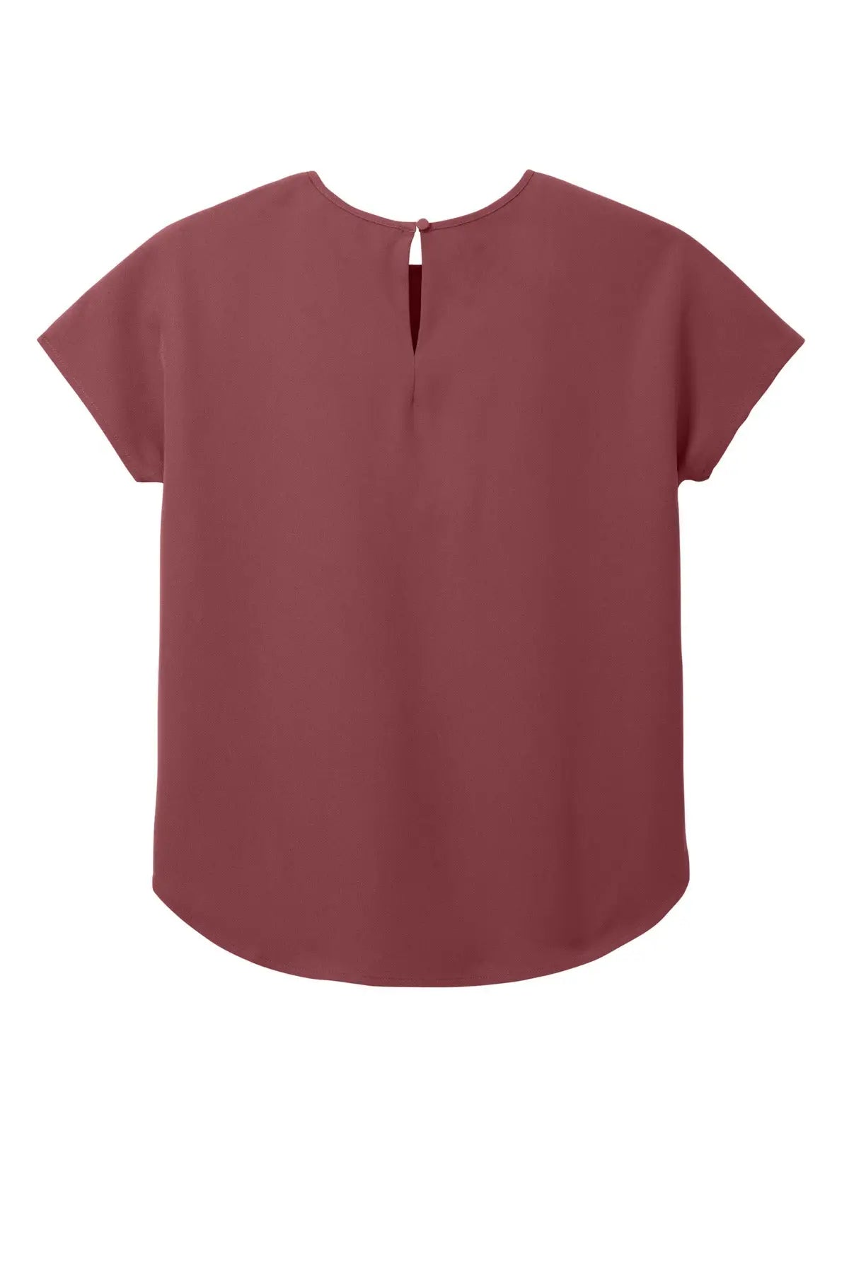 Mercer + mettle Mm2015 Women’s Stretch Crepe Crew - Rosewood - Ladies Xs