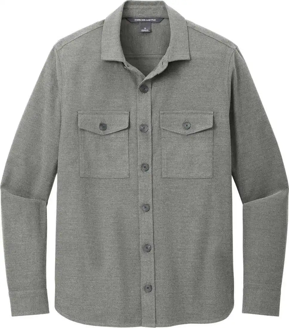 Mercer + mettle Mm2020 Long Sleeve Twill Overshirt - Ltanchrgyh