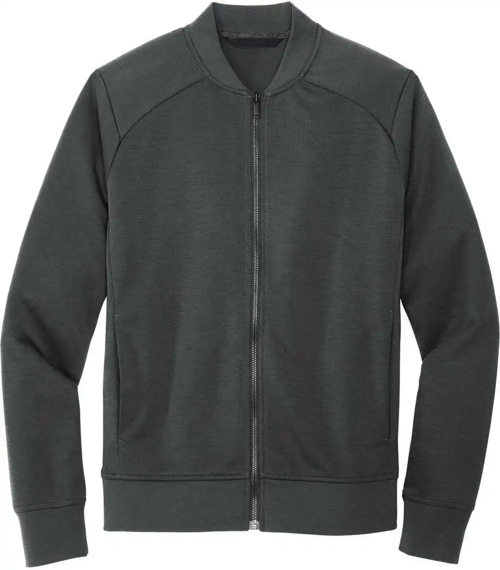 Mercer + mettle Mm3000 Double-knit Bomber - Anchor Grey
