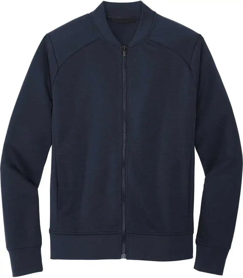 Mercer + mettle Mm3000 Double-knit Bomber - Night Navy