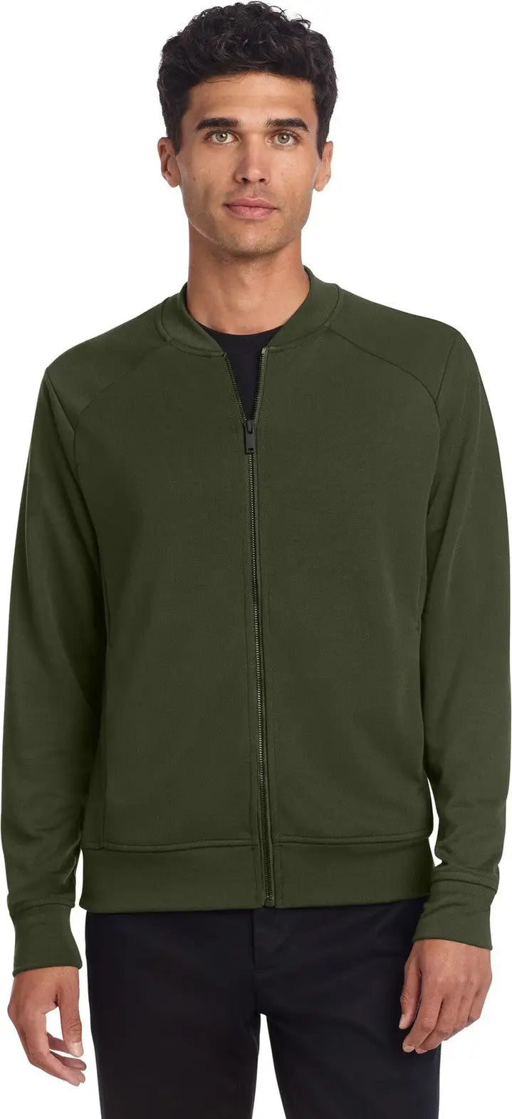 Mercer + mettle Mm3000 Double-knit Bomber - Townsend Green - Adult Xs