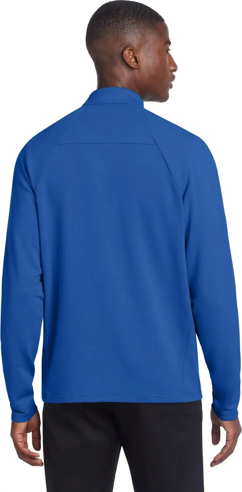 Mercer + mettle Mm3010 Stretch 1/4-zip Pullover - Blue Note