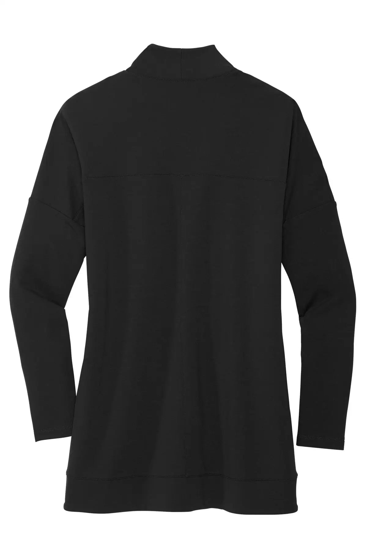Mercer + mettle Mm3015 Women’s Stretch Open-front Cardigan - Deep Black