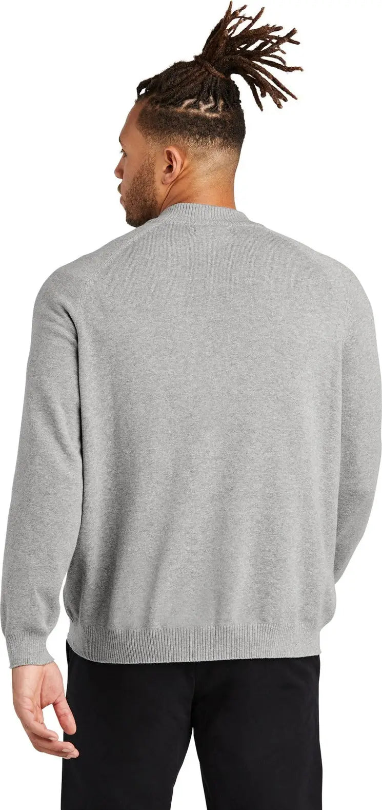 Mercer + mettle Mm3020 1/4-zip Sweater - Gusty Gray Heather