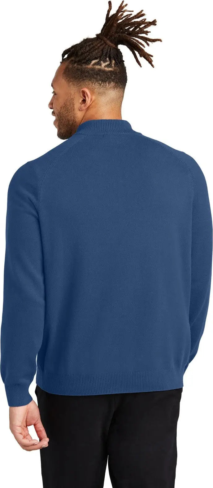 Mercer + mettle Mm3020 1/4-zip Sweater - Insignia Blue
