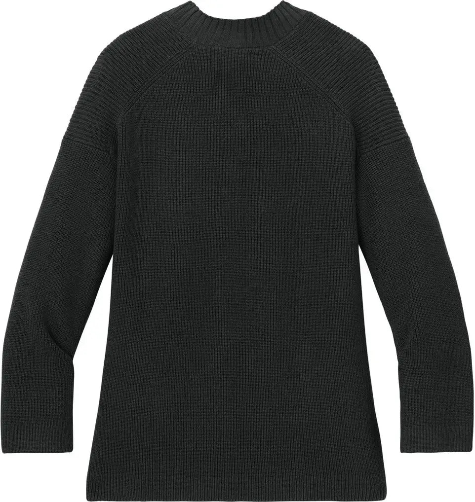 Mercer + mettle Mm3021 Women’s Open Cardi - Deep Black