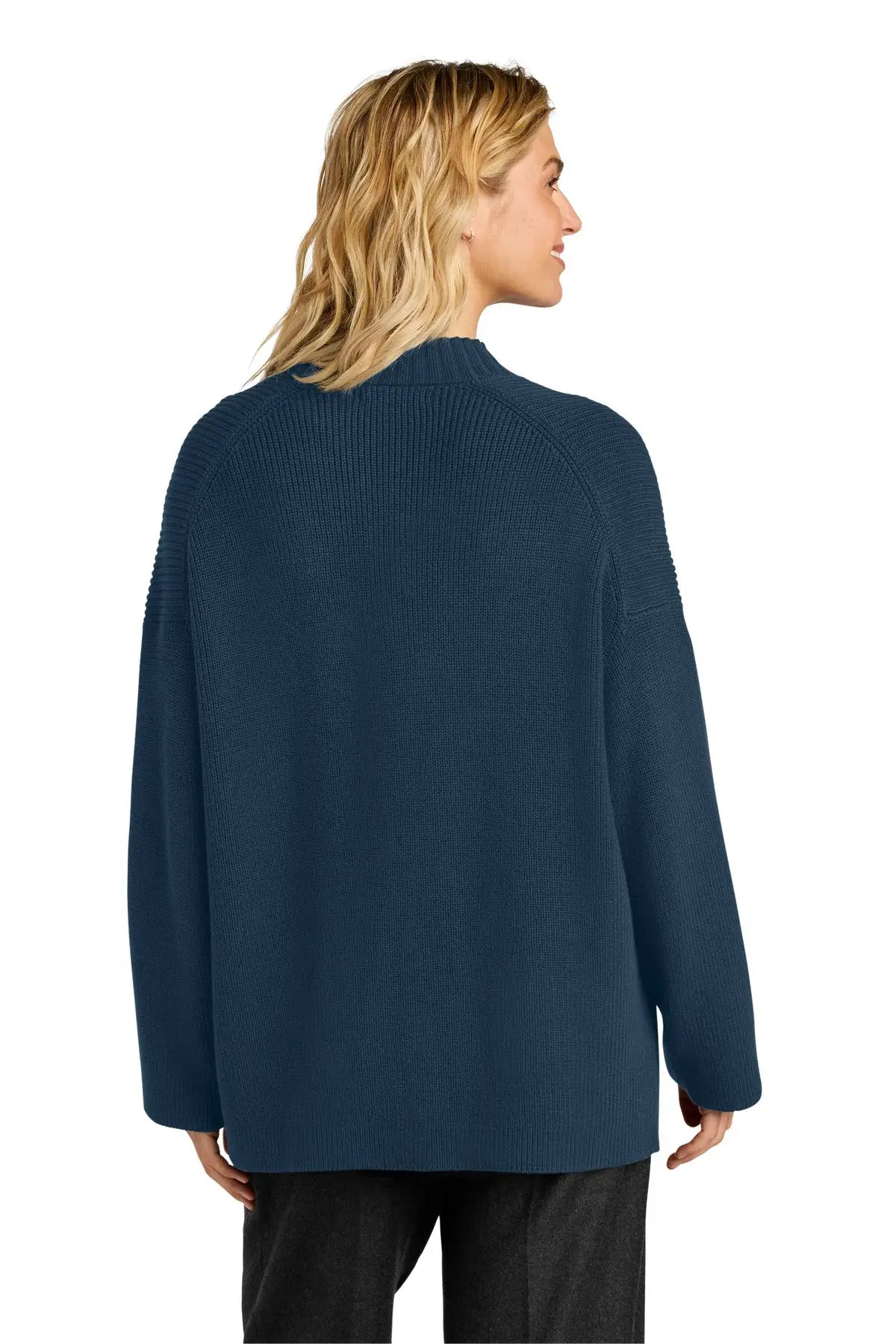 Mercer + mettle Mm3021 Women’s Open Cardi - Insignia Blue