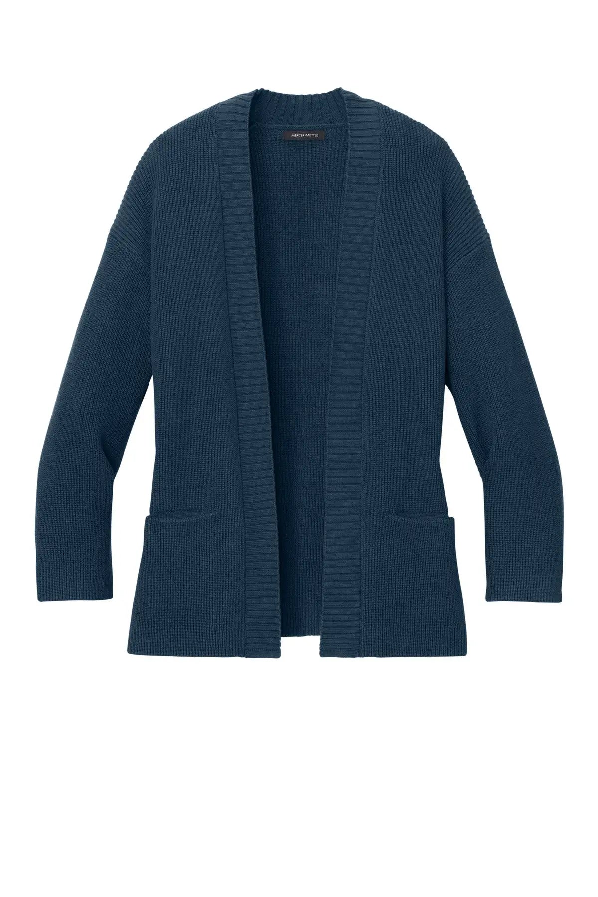 Mercer + mettle Mm3021 Women’s Open Cardi - Insignia Blue
