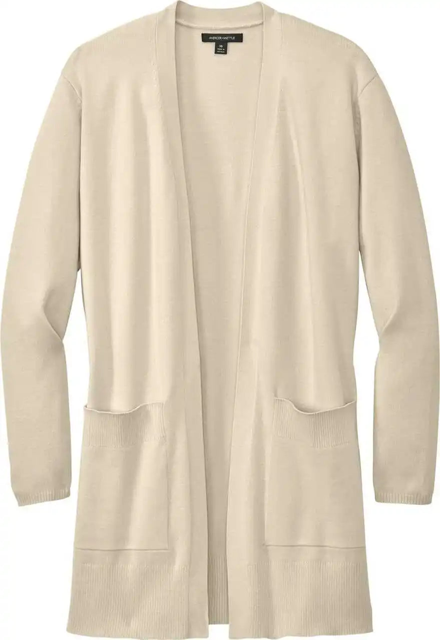 Mercer + mettle Mm3023 Women’s Open Front Cardigan Sweater Birch