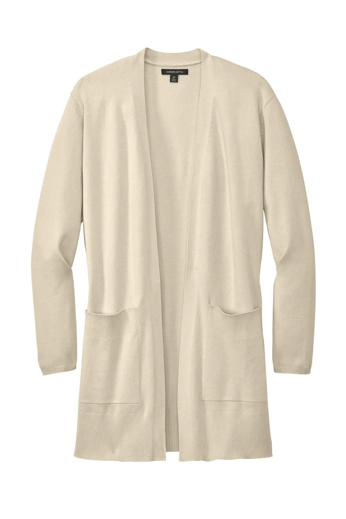 Mercer + mettle Mm3023 Women’s Open-front Cardigan Sweater - Birch