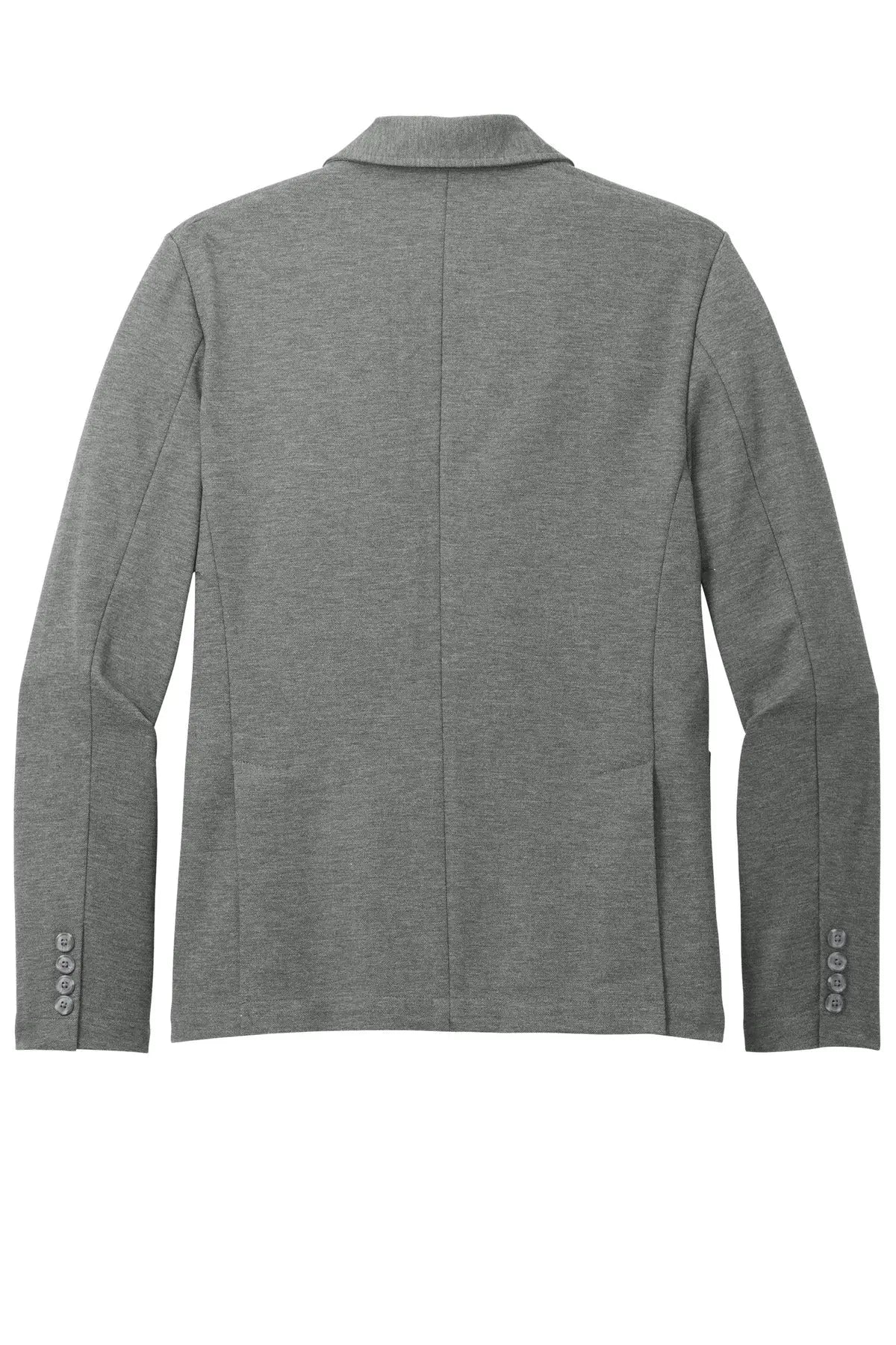 Mercer + mettle Mm3030 Relaxed Knit Blazer - Storm Gray Heather