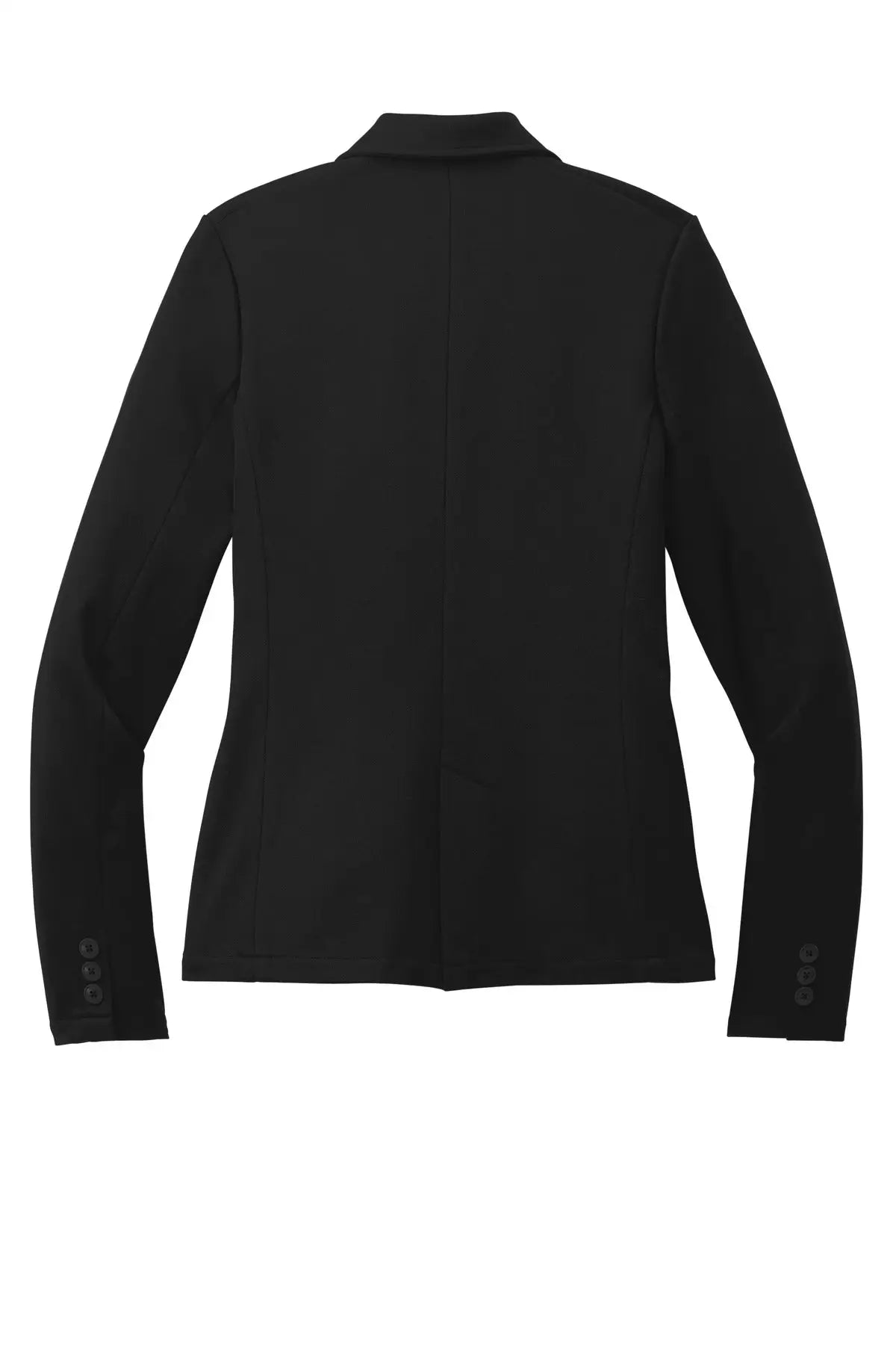Mercer + mettle Mm3031 Women’s Relaxed Knit Blazer - Deep Black - Ladies Xs