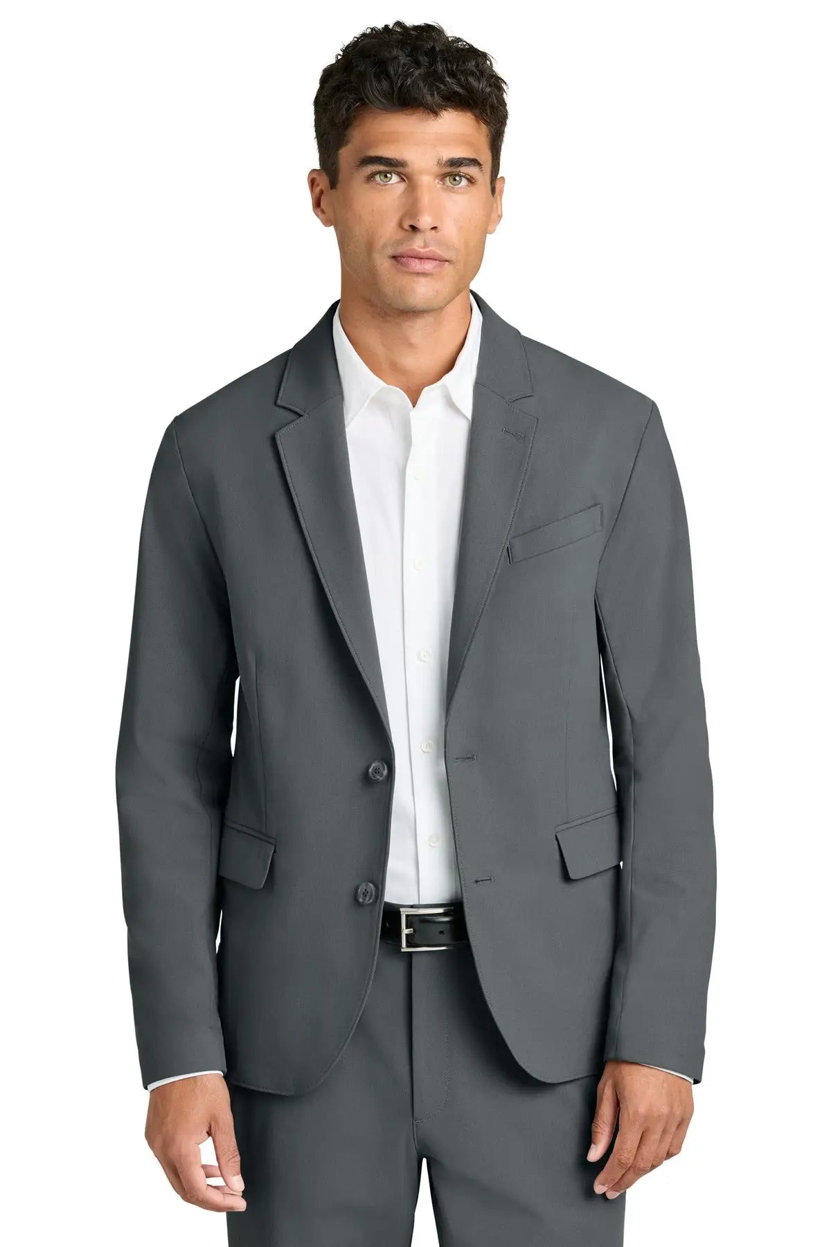Mercer + mettle Mm3032 Capital Tech Blazer - Storm Gray