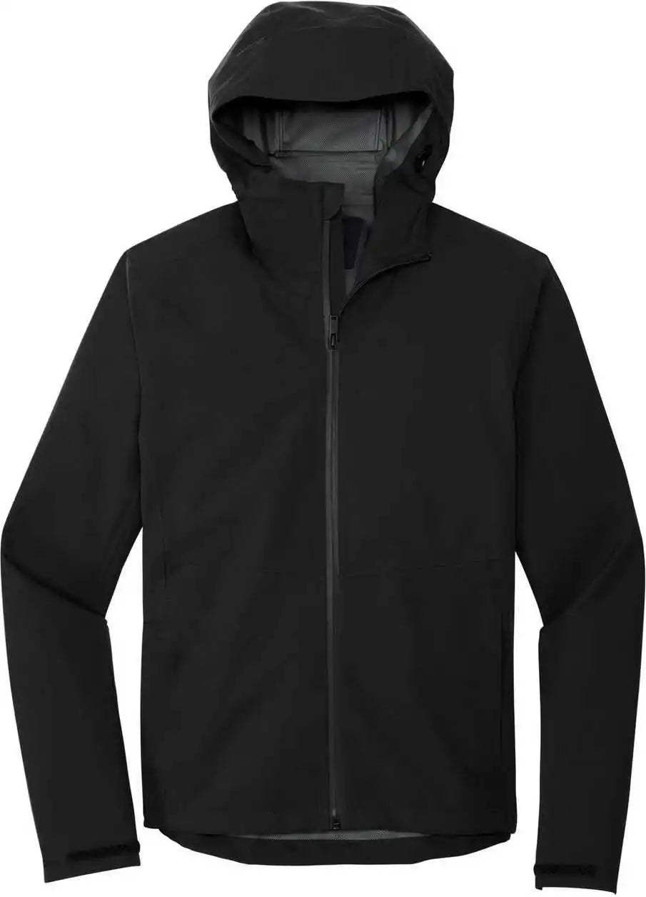 Mercer + mettle Mm7000 Waterproof Rain Shell - Deep Black - Adult Xl