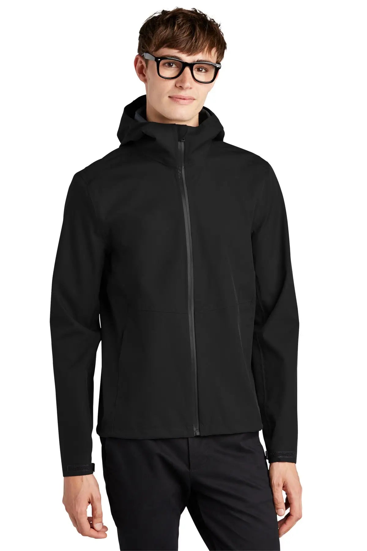 Mercer + mettle Mm7000 Waterproof Rain Shell - Deep Black - Adult Xs