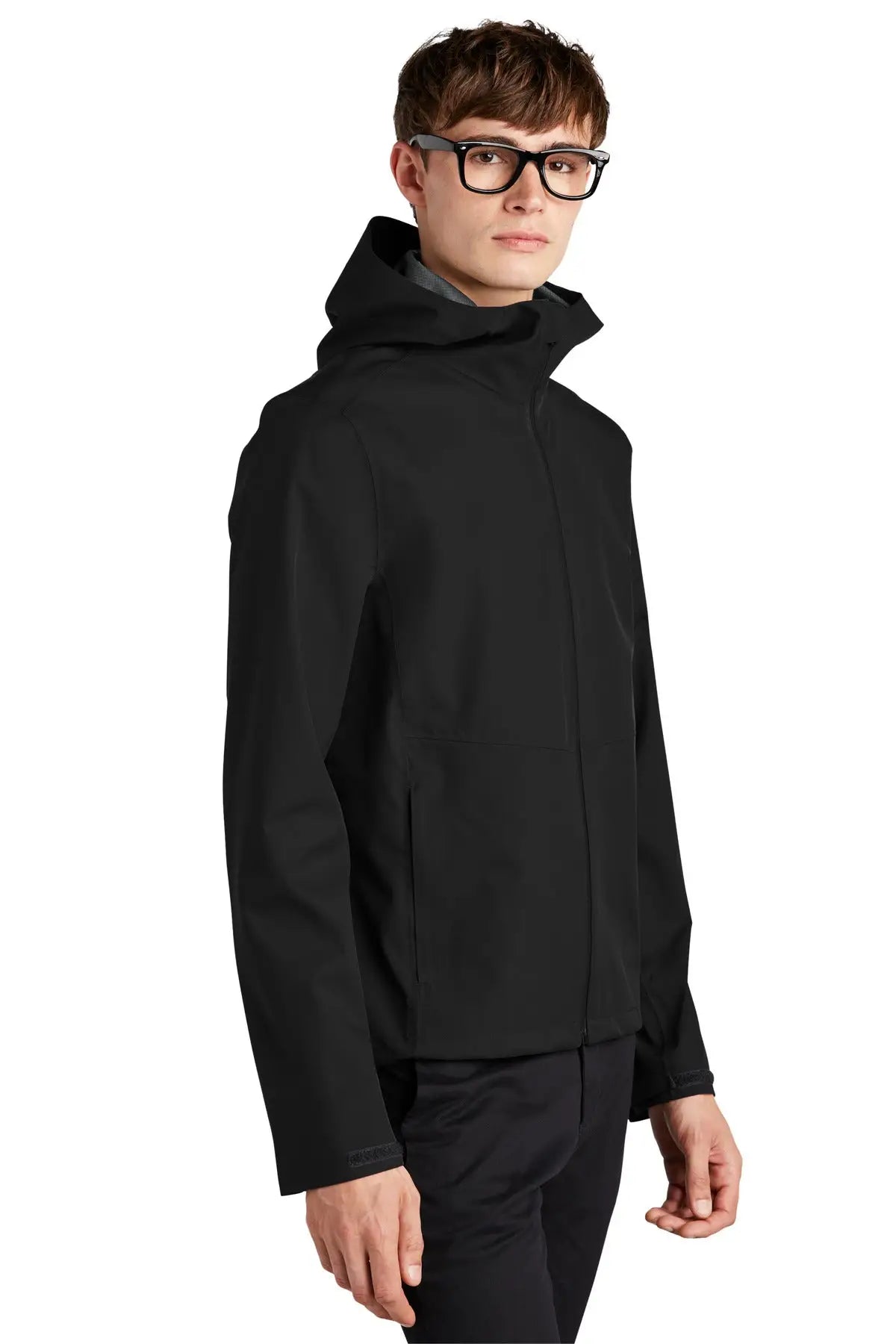 Mercer + mettle Mm7000 Waterproof Rain Shell - Deep Black