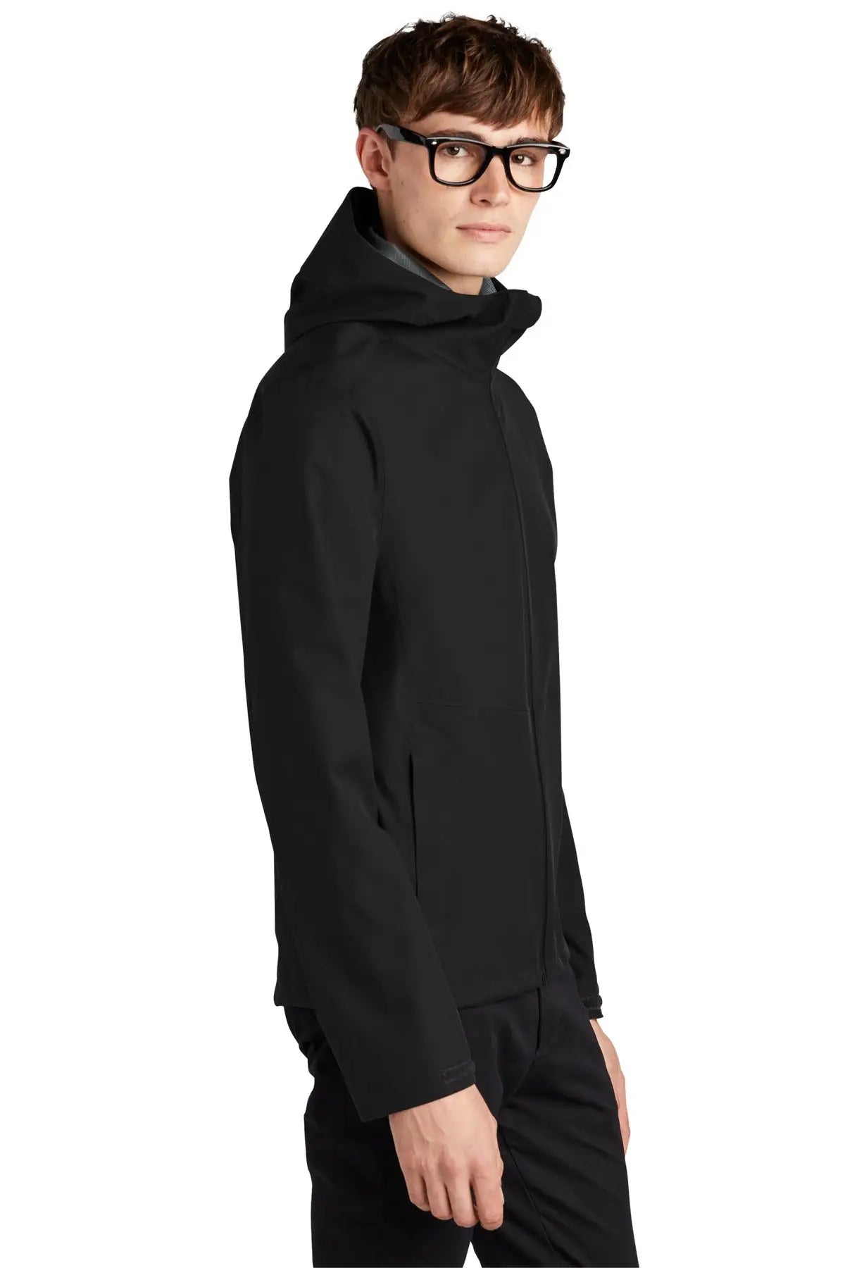 Mercer + mettle Mm7000 Waterproof Rain Shell - Deep Black