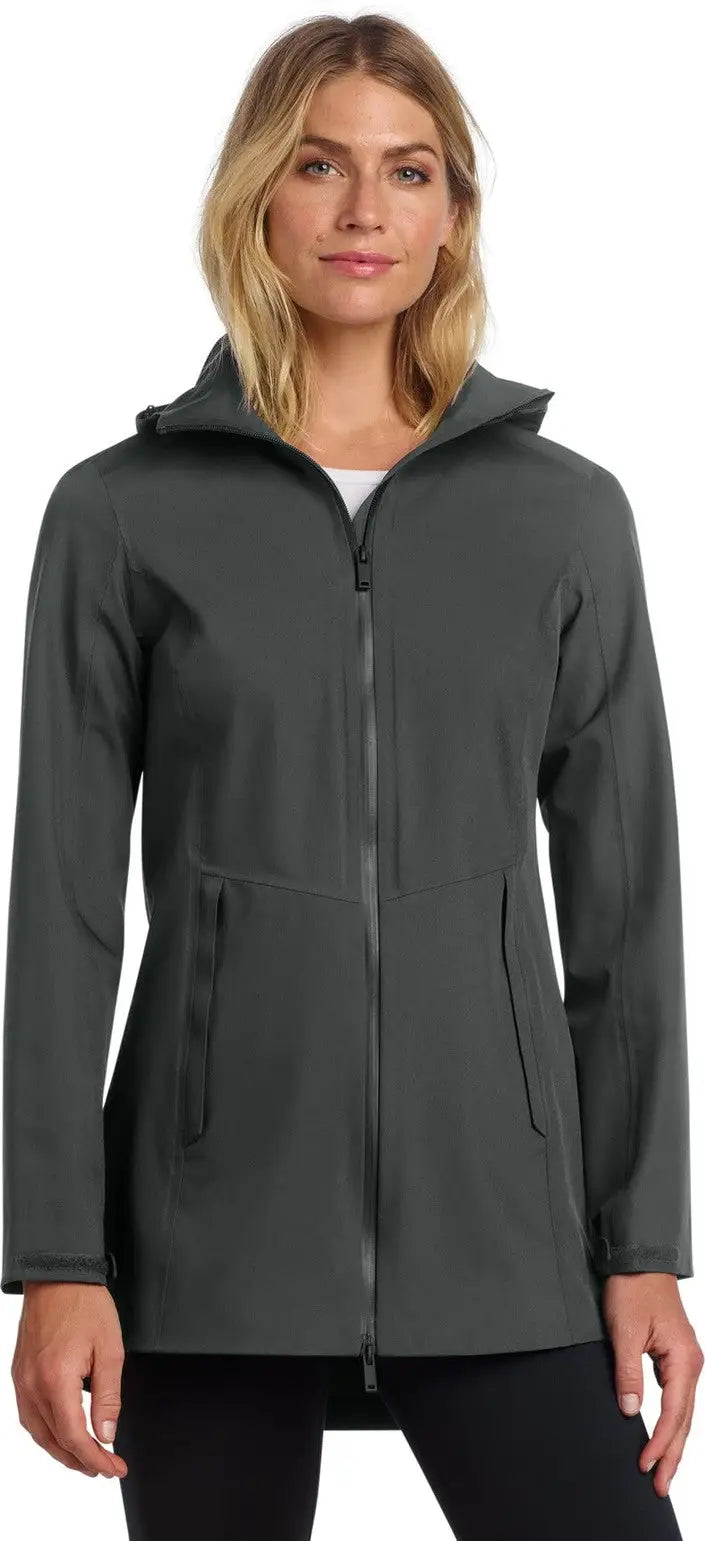 Mercer + mettle Mm7001 Women’s Waterproof Rain Shell - Anchor Gray
