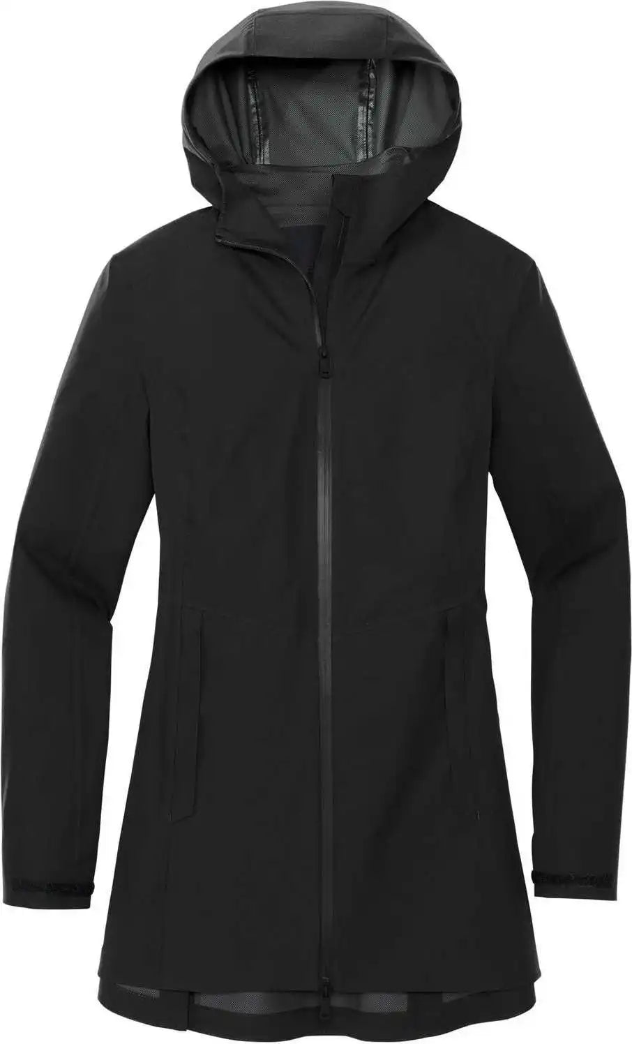 Mercer + mettle Mm7001 Women’s Waterproof Rain Shell - Deep Black - Ladies m