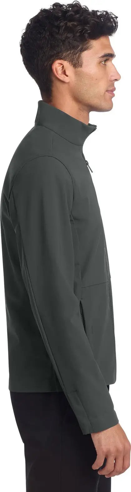 Mercer + mettle Mm7100 Faille Soft Shell - Anchor Gray