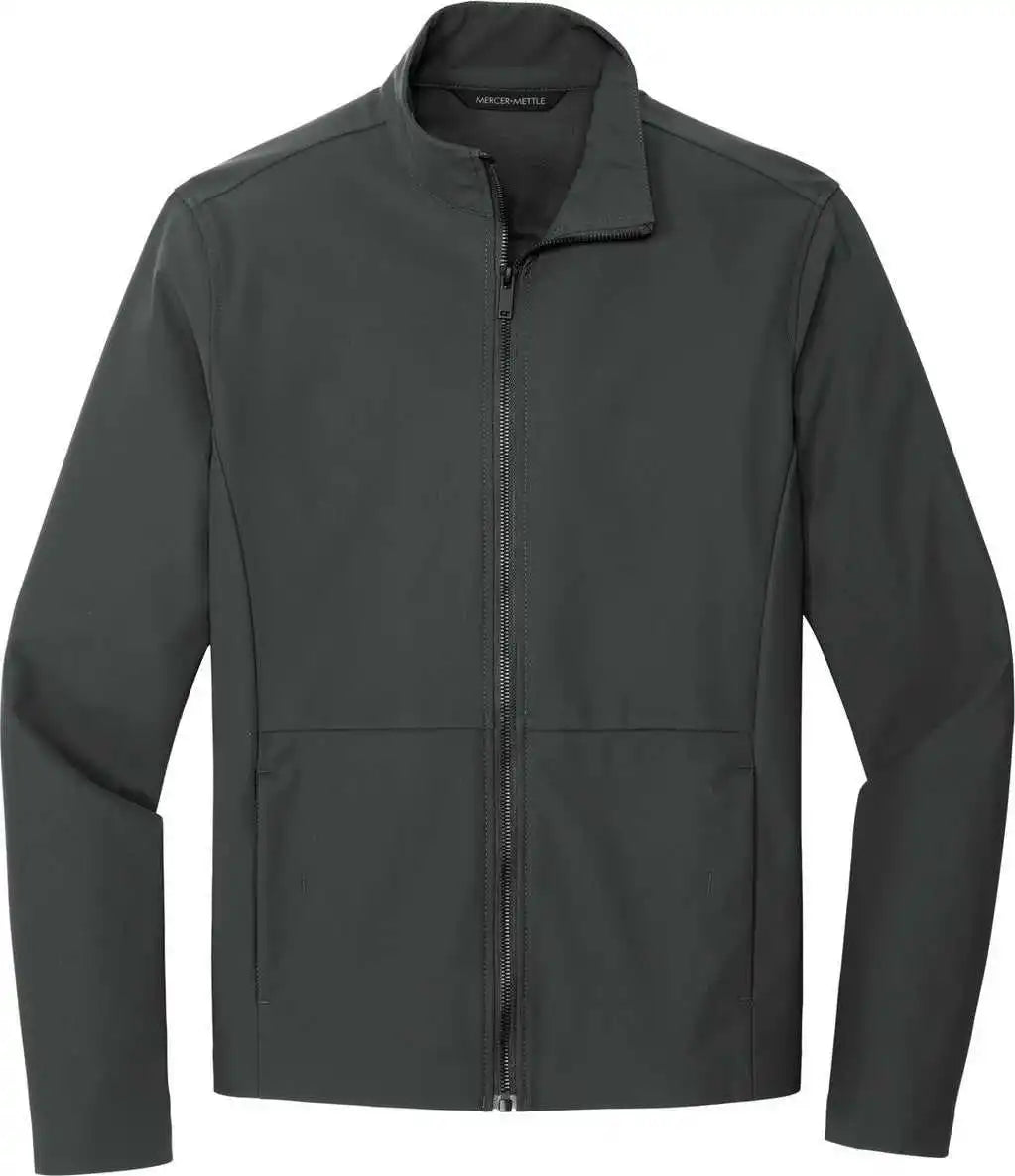 Mercer + mettle Mm7100 Faille Soft Shell - Anchor Grey