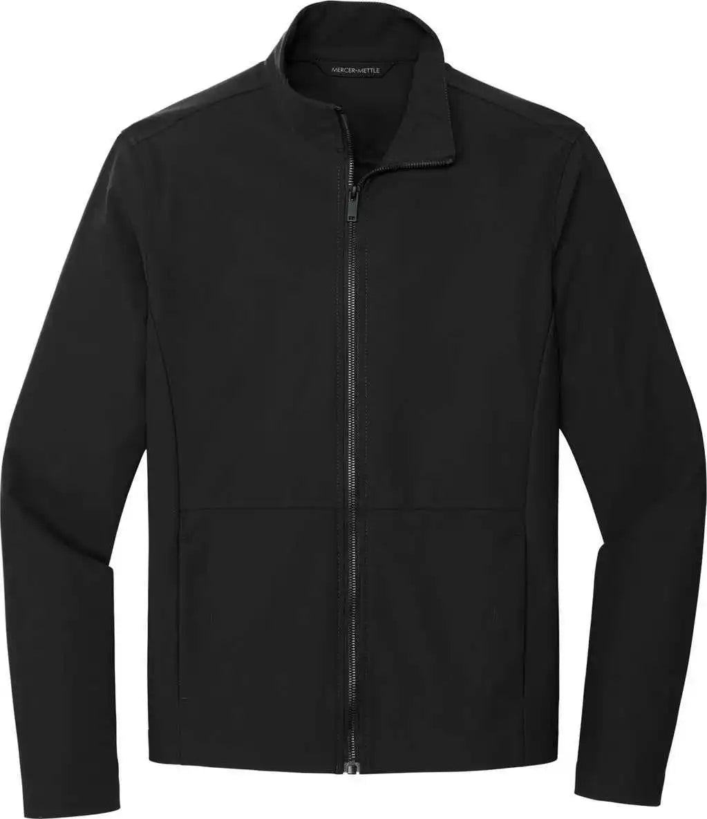 Mercer + mettle Mm7100 Faille Soft Shell - Deep Black