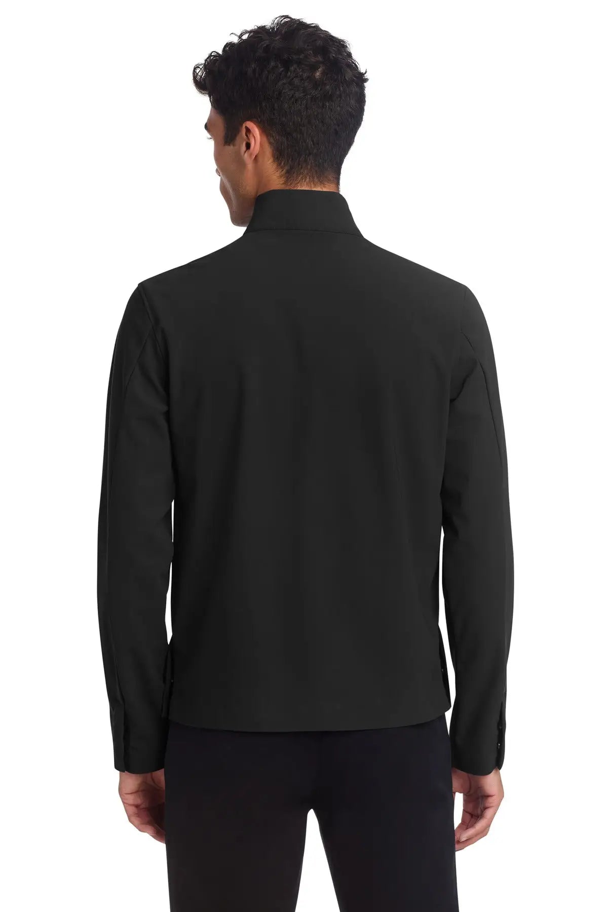Mercer + mettle Mm7100 Faille Soft Shell - Deep Black