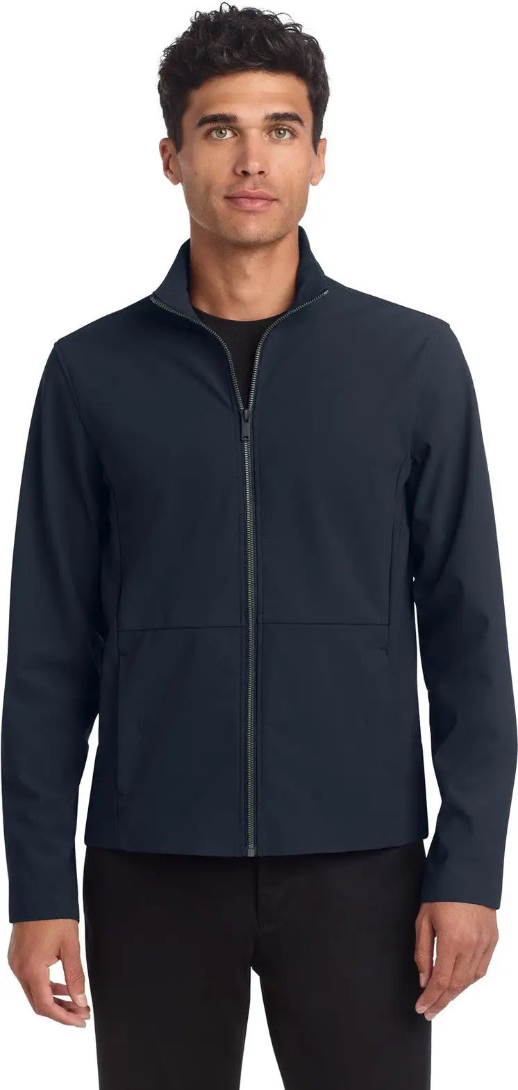 Mercer + mettle Mm7100 Faille Soft Shell - Night Navy - Adult Xs