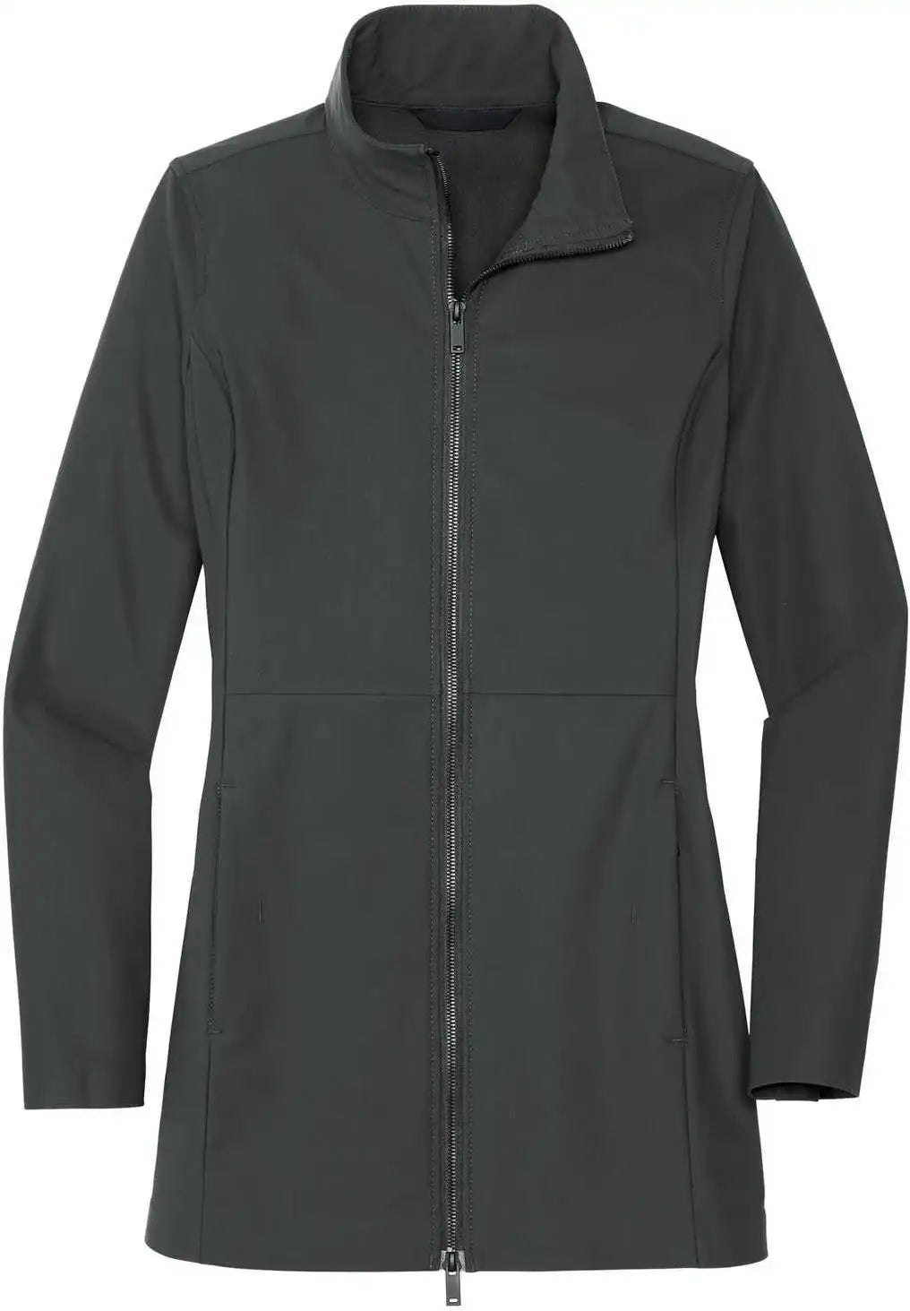 Mercer + mettle Mm7101 Women’s Faille Soft Shell - Anchor Grey - Dark Gray / Ladies s