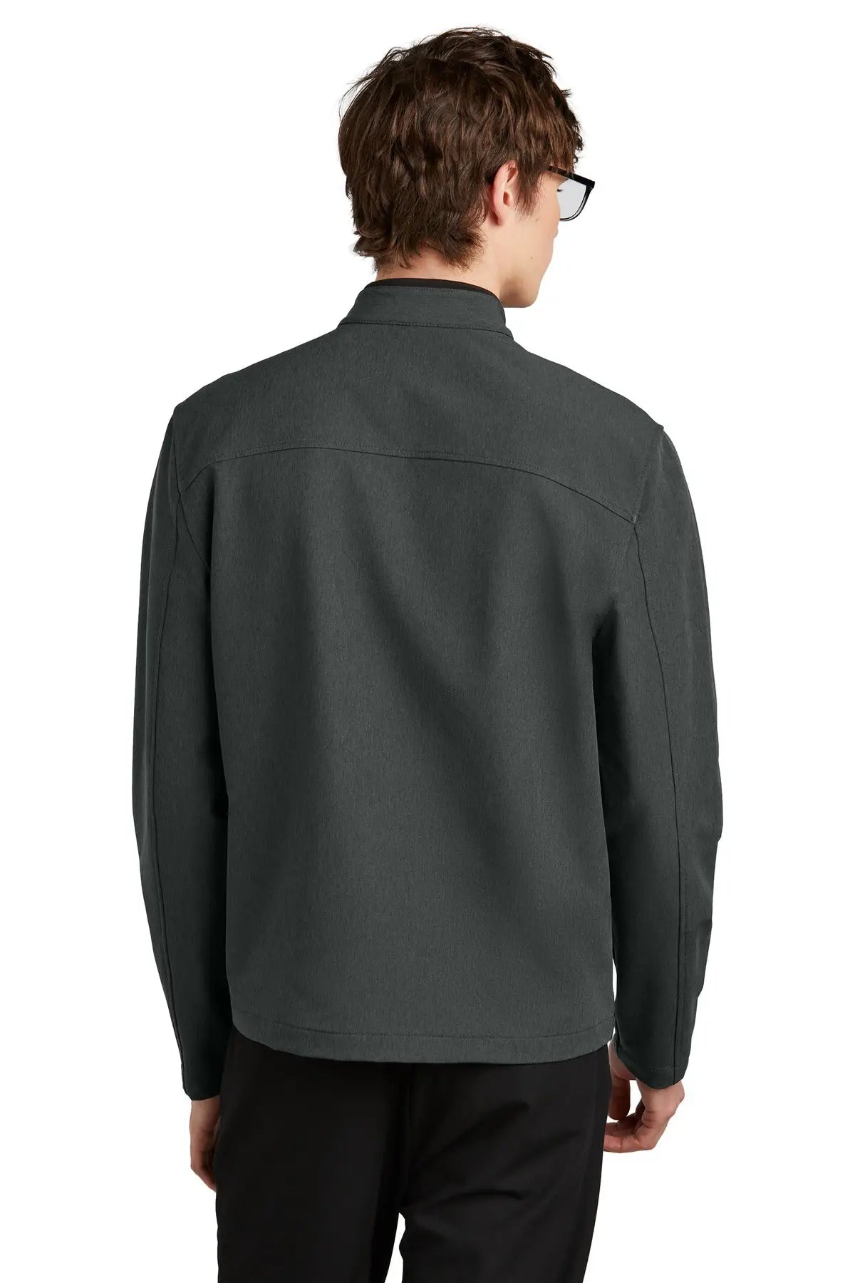 Mercer + mettle Mm7102 Stretch Soft Shell Jacket - Anchor Gray Heather