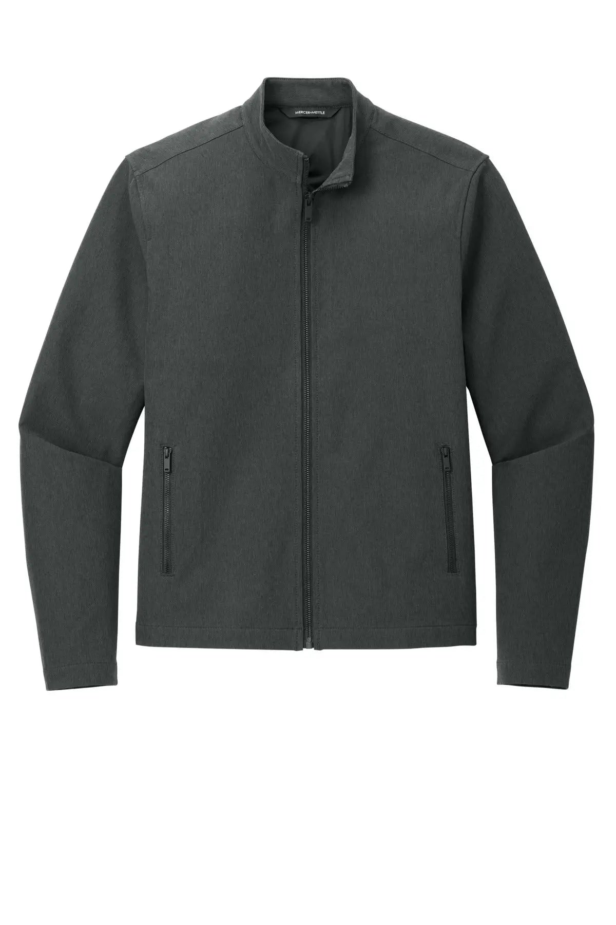 Mercer + mettle Mm7102 Stretch Soft Shell Jacket - Anchor Gray Heather