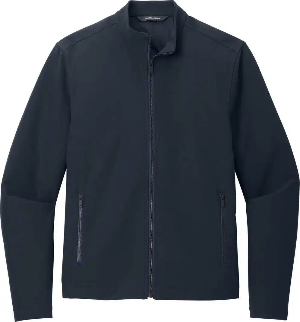 Mercer + mettle Mm7102 Stretch Soft Shell Jacket - Night Navy