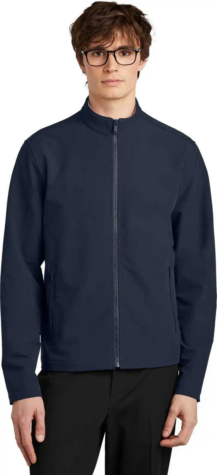 Mercer + mettle Mm7102 Stretch Soft Shell Jacket - Night Navy